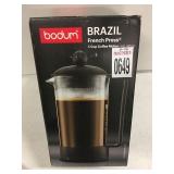 BODUM BRAZIL FRENCH PRESS 8CUP COFFEE MAKER