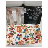 HALF MOON 2 PANELS  SIZE -52" X 84"