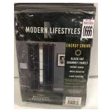 BALCK OUT GROMMET PANELS SIZE 40" X 84"