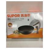 ZHENJING NONSTICK FUMELESS WOK SATANDING LID