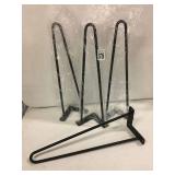 SET OF 4 METAL LEGS