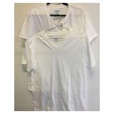 GILDAN MENS SHIRT SZ LARGE (X2)