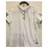 ADIDAS WMNS COLLARED SHIRT SZ MEDIUM