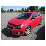 2015 CHEVROLET SONIC LT 201861 KMS 2015 CHEVROLET SONIC LT 201861 KMS