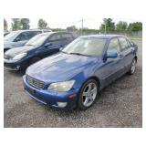 2002 LEXUS IS 300 251429 KMS 2002 LEXUS IS 300 251429 KMS