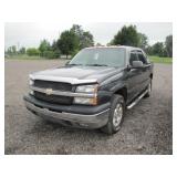2003 CHEVROLET AVALANCHE 290156 KMS 2003 CHEVROLET AVALANCHE 290156 KMS