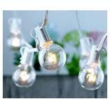 BRIGHTOWN CLEAR GLOBE STRING LIGHTS