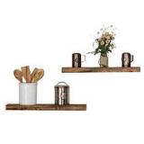 DEL HUTSON DESIGNS FLOATING SHELVES