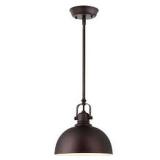 LIGHT PENDANT OIL RUBBED BRONZE (NOT ASSEMBLED )