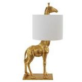 GIRAFFE LAMP 27-3/4" GOLD FINISH