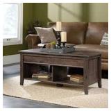 SAUDER LIFT TOP COFFEE TABLE (NOT ASEMBLED)