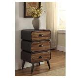 URBAN LOFT 3-DRAWER CHEST (NOT ASSEMBLED)
