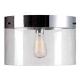 1-LIGHT FLUSH MOUNT FIXTURE