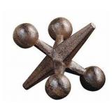 DECORATIVE CAST IRON JACK RUST HOOKS HANGERS