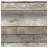 NU WALL PAPER RECLAIMED WOOD PLANK 20.5 X 18 FT