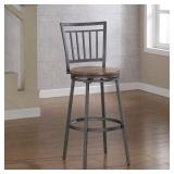 AMERICAN WOODCRAFTER 25" BARSTOOL (NOT ASSEMBLED)