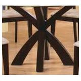 COASTER FURNITURE CROSS BAR DINING TABLE BASE ONLY