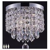 SMART 3 LIGHTING CRYSTAL CHANDELIER