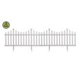 ZIPPITY VINYL PICKET GARDEN FENCE, 30"X58"