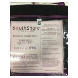 SOUTHSHORE 3PC QUILT SET FULL/QUEEN