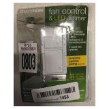 LUTRON FAN CONTROL & LED DIMMER