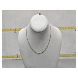 Sterling Silver Rope Chain Necklace