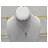 Sterling Silver Necklace With Pendant