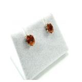 10kt Yellow Gold Mystic Topaz Earrings, Retail