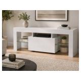 White Modern Console Table