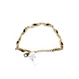 Gold Plated Sterling Silver Natural Garnet