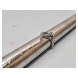 Sterling Silver Starfish Ring