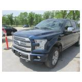 2015 FORD F150 PLATINUM CREW CAB 4X4