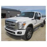 2013 FORD F350 PLATNIUM CREW CAB 4X4 DIESEL