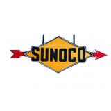 SUNOCO D/S PORCELAIN NEON SIGN WITH ARROWS