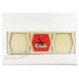 ORANGE CRUSH LIGHTED MENU BOARD CLOCK
