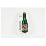 FRENCH 7UP PORCELAIN THEROMETER