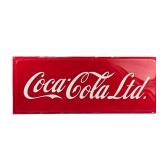 COCA-COLA LIMITED LEXAN LIGHTED FACTORY SIGN PANEL