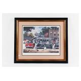 SIGNED PAULA RENFROE 'REFRESHING TIMES' PRINT