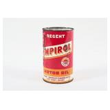 REGENT EMPIROL MOTOR OIL IMPERIAL QUART CAN