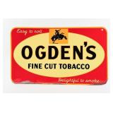 OGDEN'S FINE CUT TOBACCO TIN SIGN