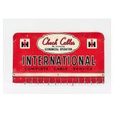 INTL. COMPLETE CABLE SERVICE EMB. TIN RACK SIGN