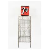 7UP WIRE BOTTLE RETURN RACK