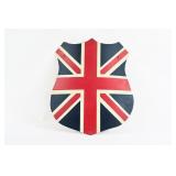 1950'S UNION JACK MASONITE SHIELD