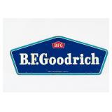 B.F. GOODRICH PAINTED METAL RACK SIGN