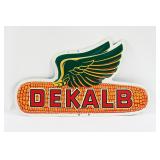 DEKALB CONVEX PAINTED METAL SIGN