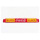 FRENCH BUVEZ COCA-COLA GLACE PORCELAIN PUSH BAR