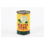 WHITE ROSE MOTOR OIL SIX OUNCE CAN BANK