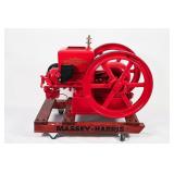 RESTORED MASSEY-HARRIS 6 HP STATIONARY ENGINE