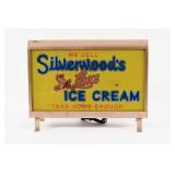 SILVERWOOD'S ICE CREAM LIGHTED COUNTERTOP SIGN