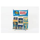 SUNOCO ROAD MAPS POINT OF SALE WIRE RACK